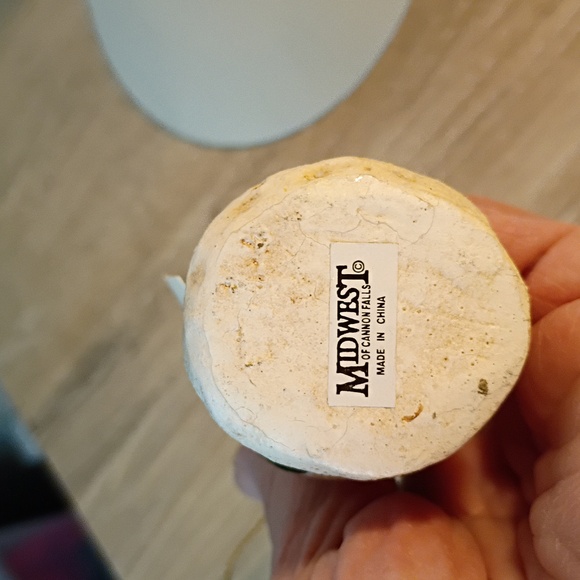 Teena Flanner Folk Art Primitive Snowman Ornament New With Tag - Picture 5 of 6